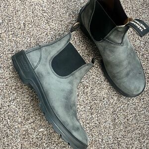 Blundstone Gray Ankle Boots